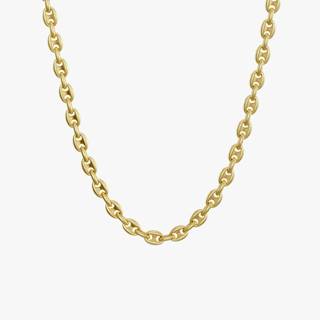 Adroit Large Gold Necklace